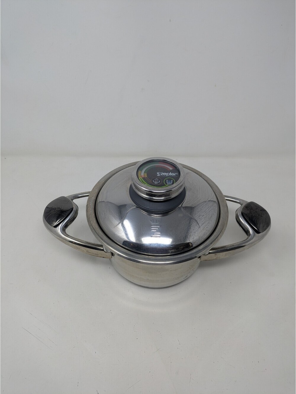 Zepter Masterpiece Sauce Pan 2L Thermo Control Lid 316Ti Stainless Steel
